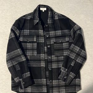 Bohme thick oversized flannel jacket size L